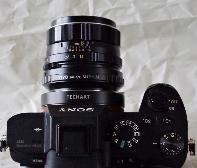 Sony α7でタクマーレンズを使うマウントアダプターあそび