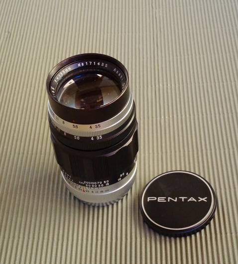 【美品】Pentax Super Takumar 135mm f3.5 初期型