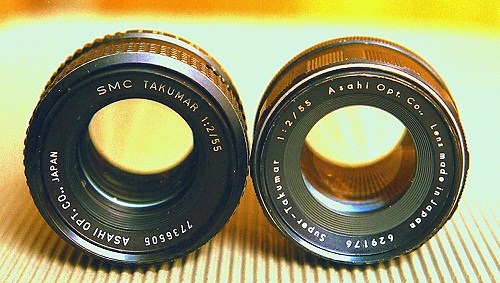 黄文字タクマー！Super-Takumar 55mm F2 lhee.org